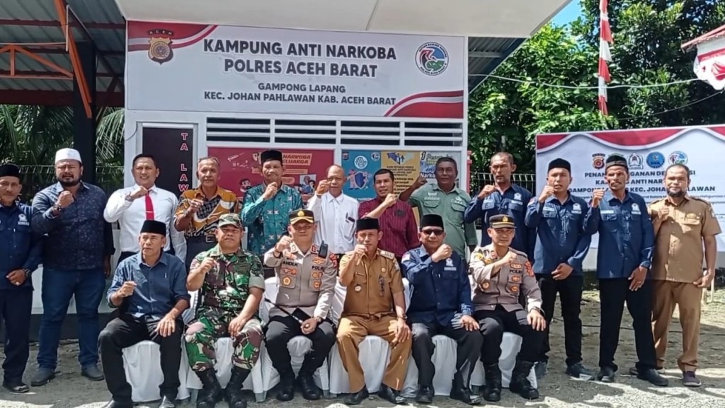 LAUCHING KAMPUNG ANTI NARKOBA GAMPONG TAHUN 2023