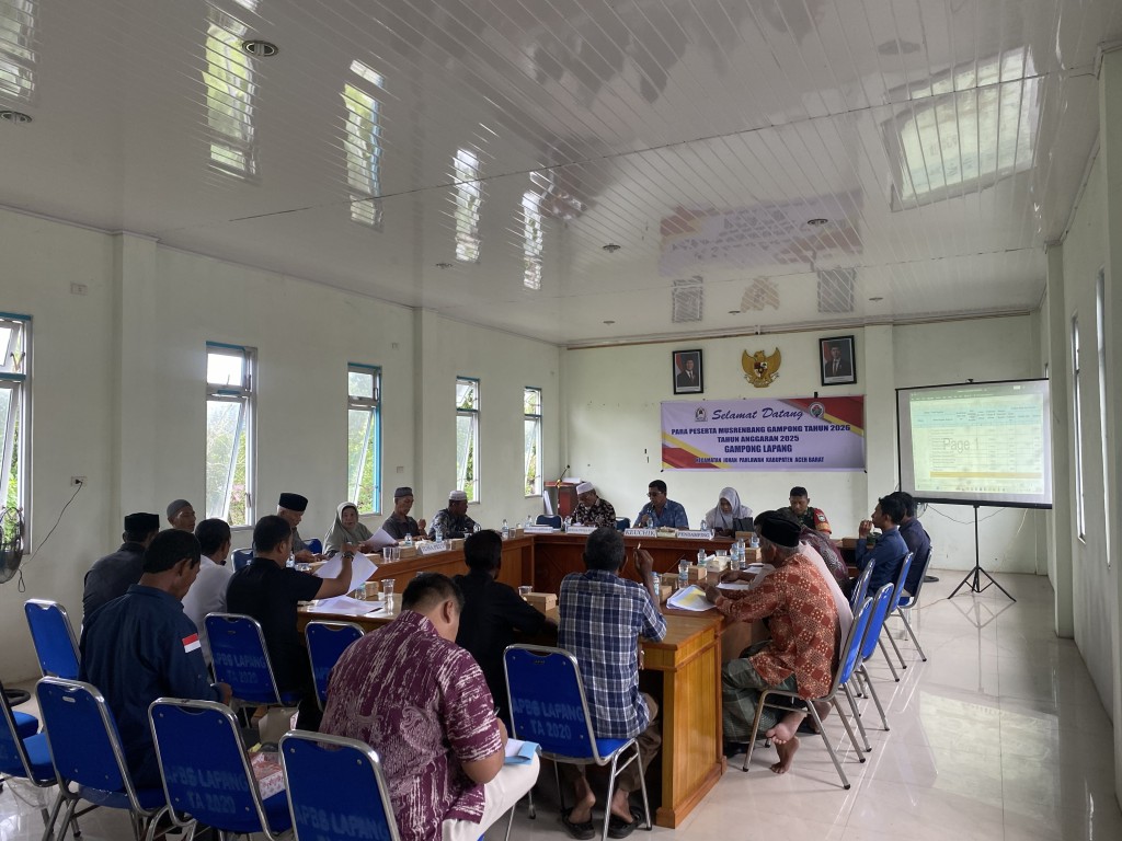 MUSRENBANG 2026 TA 2025